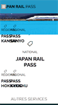 Mobile Screenshot of jr-pass.fr